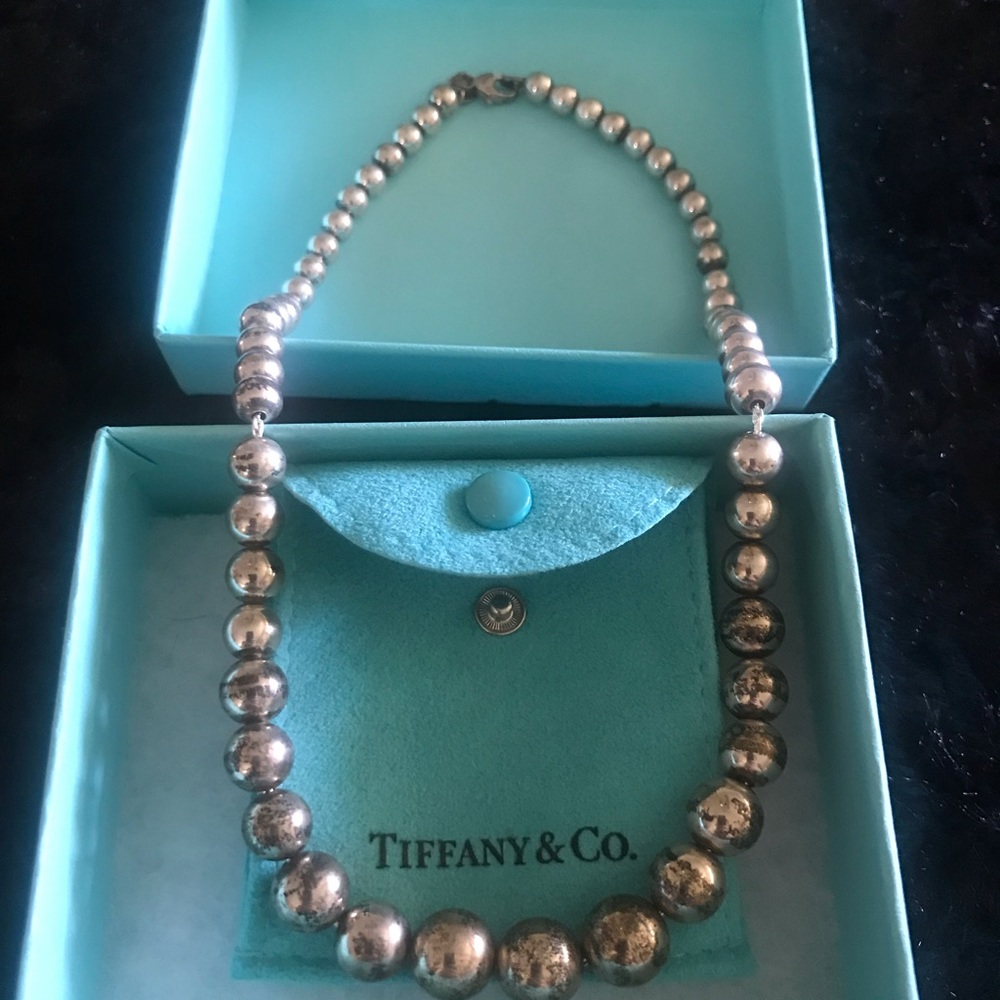 Sterling Bead Necklace